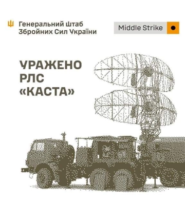 Силы обороны нанесли удар по РЛС "Каста", базам БПЛА и складам оккупантов в Крыму и на Донбассе