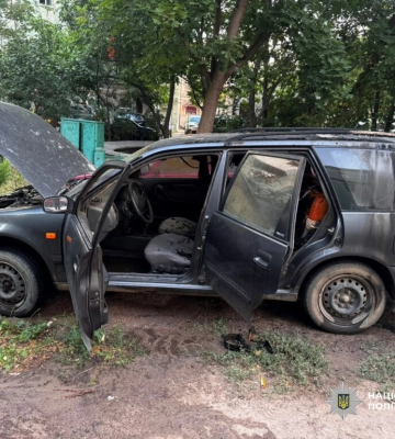 В Одесі затримали зловмисника, який підпалив чужий автомобіль в центрі міста