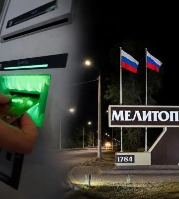 В оккупированном Мелитополе мужчина пошел по магазинам с чужой банковской картой
