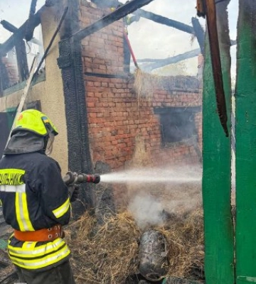 У селі на Закарпатті люди не знімали пожежу на телефони, а кинулися рятувати майно