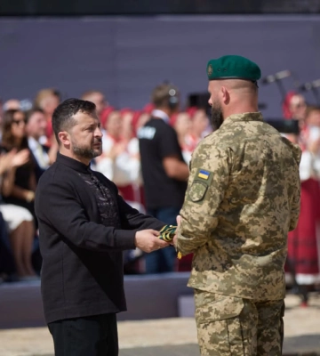 Одеський прикордонний загін нагородили відзнакою Президента