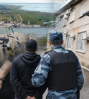 В Мелитополе фейковый «суд» наказал селянина крупным штрафом за вылов рыбы в Молочном лимане