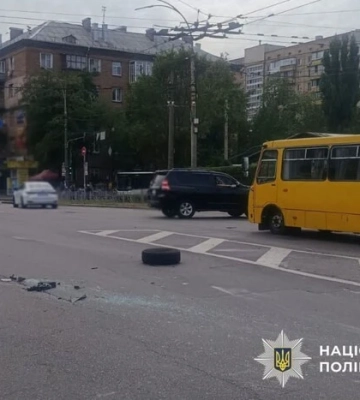 ДТП на Вишгородській у Києві: поліція повідомила перші подробиці