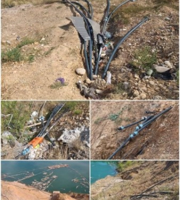 «Вода приховує небезпечну таємницю»: на Солотвинському солеруднику виявили дивні конструкції та кабелі
