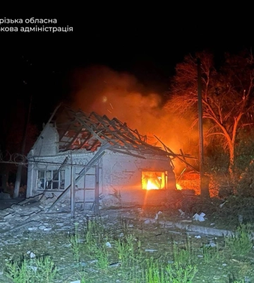 Є поранені внаслідок чергової повітряної атаки по Запоріжжю, - голова ОВА