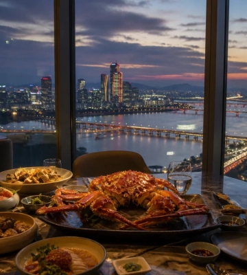 У Сеулі працює буфет Crab 52 за $200 із видом на річку Хан