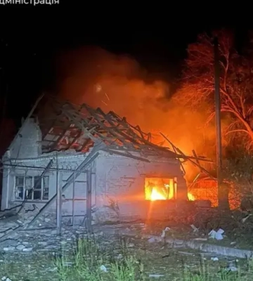 Вражеская атака на Запорожье: трое человек получили ранения