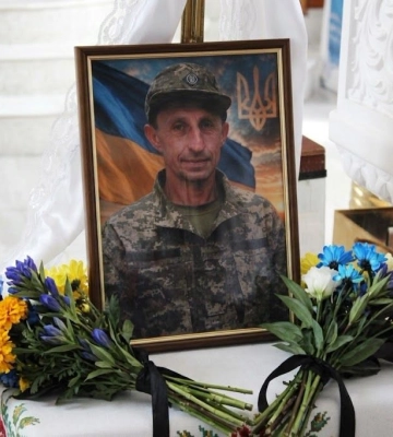 Рожищенська громада провела у вічність Героя Олександра Гринчука
