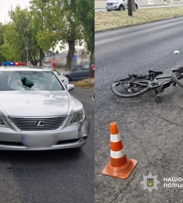 У Пересипському районі Одеси велосипедист потрапив під колеса авто 
