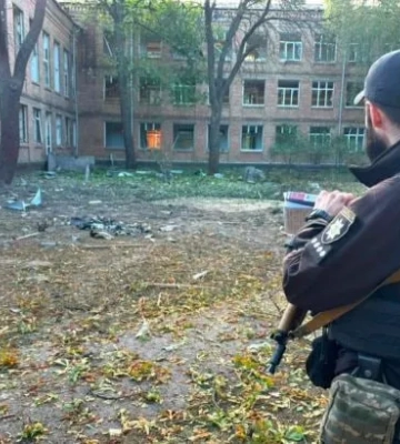 Полиция показала последствия ночной атаки РФ на Киев 27 августа