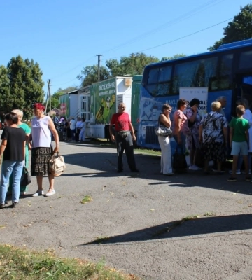 Майже 2,5 тисячі жителів Кіровоградщини отримали медичні послуги безпосередньо у своїх громадах 