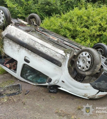 На Львівщині в ДТП травмувалися троє дітей та жінка