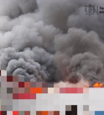 Окупанти вдарили по підприємству в Запоріжжі