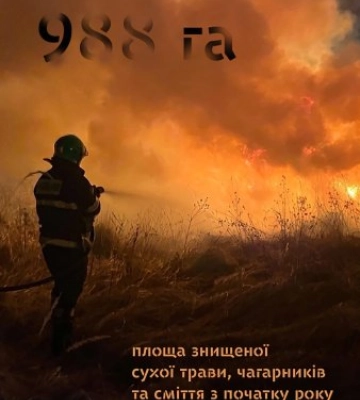 988 гектарів знищено вогнем: на Закарпатті рятувальники б’ють на сполох через випалювання сухостою
