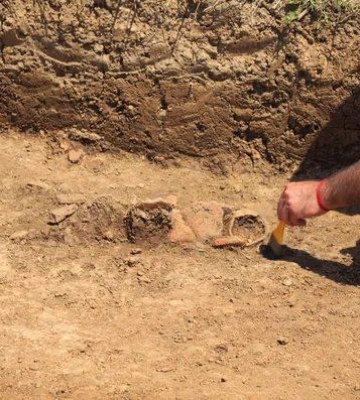 На Хмельниччині археологи знайшли унікальну скіфську прикрасу IV століття до н.е.
