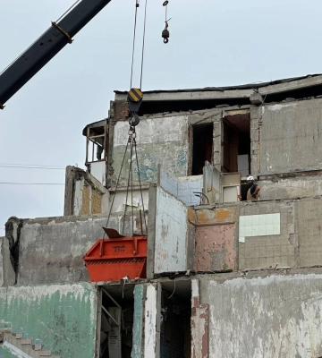 У Полтаві через півтора року почали відновлювати будинок на Баленка, 7: що відомо про роботи