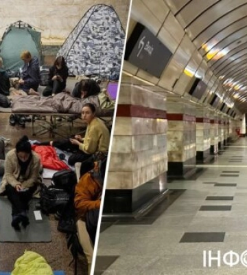 В Киеве из-за тревоги "красная" линия метро курсирует только до "Театральной"