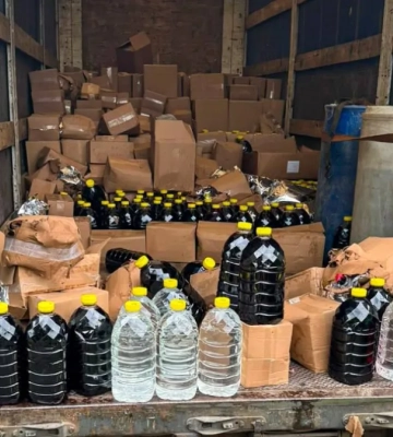 БЕБ викрило підпільне виробництво алкоголю на Волині