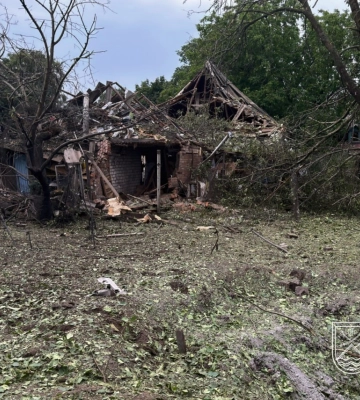 Після удару по Ізюму постраждали п’ятеро людей, пошкоджено понад 30 будинків