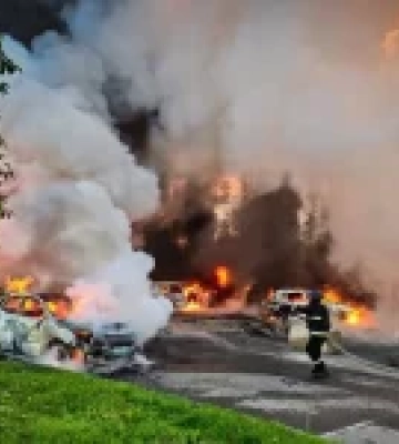 На Київщині рятувальники ліквідовують наслідки атаки дронів у Бучанському районі