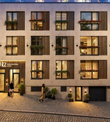 "Інтергал-Буд" запускає преміальний H12 Residence Lviv