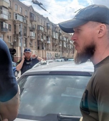 В полиции рассказали подробности остановки автомобиля бывшего командира 47-й ОМБр Ширшина в Харькове