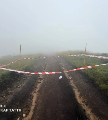 На вершині гори у Карпатах туристи знайшли стару гранату