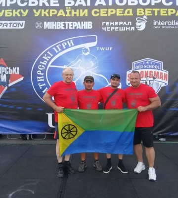 Ветерани з Полтавщини здобули призові місця на Кубку України з богатирського багатоборства