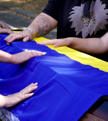 В Ужгороді попрощалися із полеглим захисником Сергієм Москалевичем