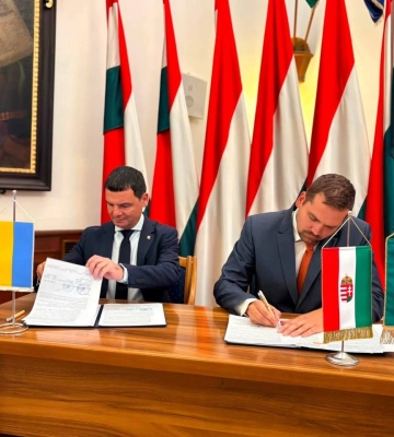 Закарпатська область підписала Протокол про співпрацю з угорським комітатом Гевеш
