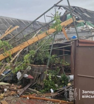 У Запоріжжя через обстріли постраждала людина