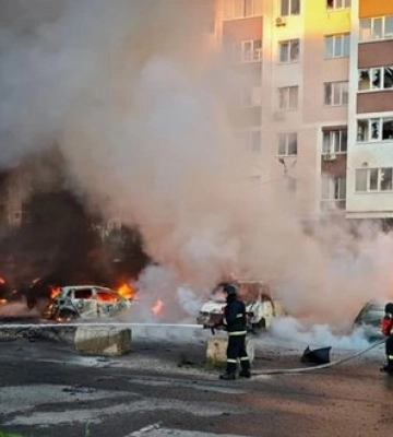 Ворог другу добу поспіль атакує Київщину: у Бориспільському районі є постраждалий