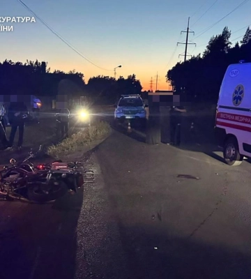 На Волині обрано запобіжний захід, мотоциклісту, який п’яний скоїв наїзд на дитину