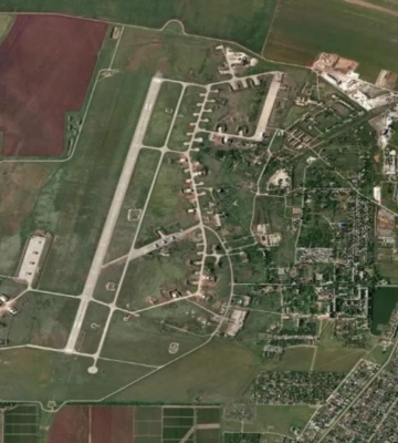 На аэродроме «Гвардейское» в оккупированном Крыму зафиксировали пожары
