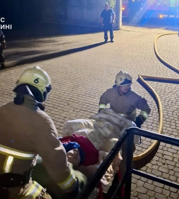Під Луцьком сталася пожежа в пансіонаті для людей похилого віку: постраждали шестеро людей
