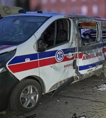 Росіяни атакували автомобілі швидкої допомоги у Сумах