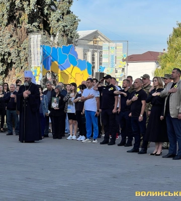 У центрі Луцька – панахида за загиблими Героями