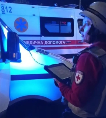 УКК помогал пострадавшим после атаки вражеских БПЛА и детонации на складах на Киевщине