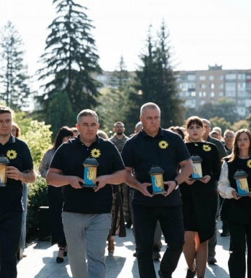 У Полтаві вшанували пам’ять захисників України, які загинули за незалежність держави
