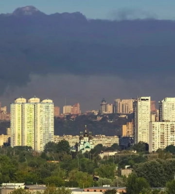 В Киеве в четвертый раз за день объявляли воздушную тревогу
