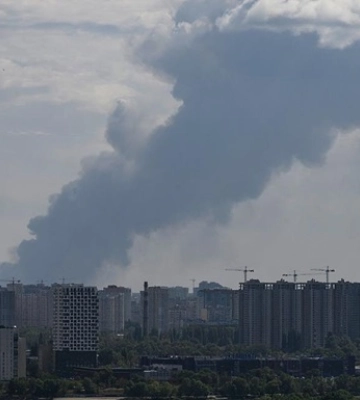 Росія атакувала Київ: БпЛА впав між житловими будинками