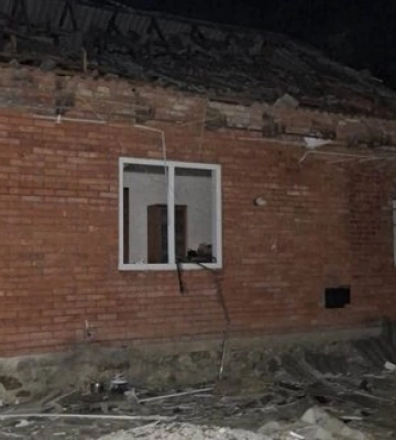 Ворожа атака спричинила пожежу в одній із громад Вінниччини. ФОТОрепортаж