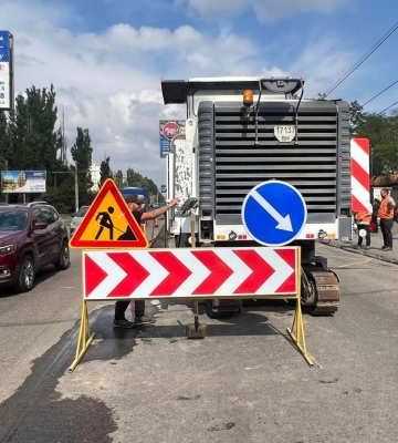 Ремонт дорои в Пересипському районі Одеси триватиме близько двох тижнів 