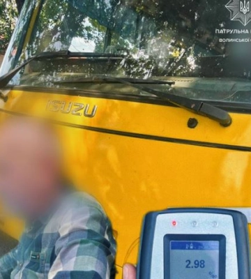 У Луцьку спіймали п'яного водія маршрутки