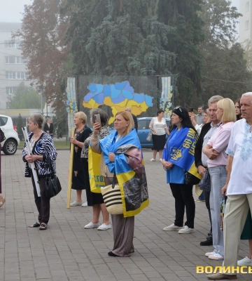 У Рівному сьогодні молились за зниклих безвісти і полонених військових