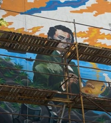 У Миколаєві з'явиться мурал із молодим Шевченком