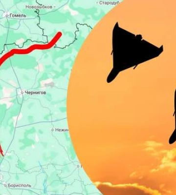 Флеш рассказал о новой особенности маршрутов реактивных «Шахедов» во время атак на Киев