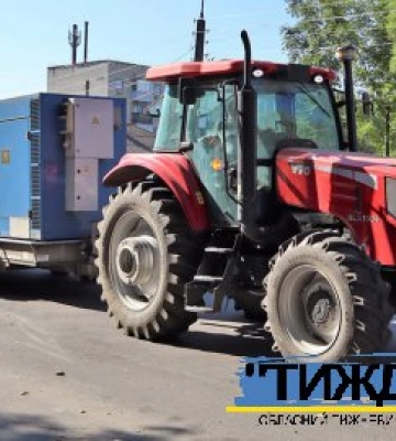 У Тростянці протестували систему підключення багатоповерхівок до резервного генератора