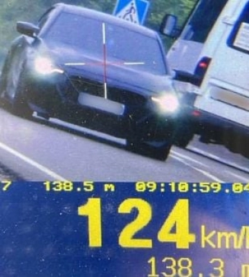 Перевищили швидкість на понад 50 км/год: у Кривому Розі порушників зафіксував TruCAM