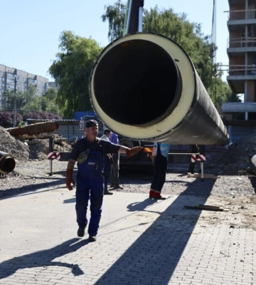 У Львові на вулиці Науковій продовжили заміну тепломережі до кінця тижня